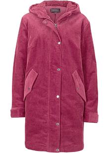 Coole Feincord Jacke mit Teddyfell Kragen indigoweiß Coole Feincord Jacke mit Teddyfell Kragen indigoweiß