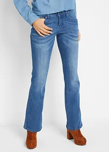 Bootcut Jeans Mid Waist, Stretch, bonprix