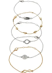 Armbandset (5-tlg. Set), bonprix