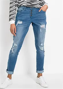 Boyfriend Jeans Mid Waist, rec. Polyester, bonprix