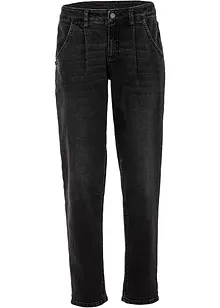 Barrel-Jeans, Mid Waist, Stretch, bonprix