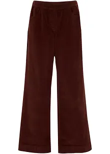 Weite Stretch-Cordhose, High-Waist, bonprix