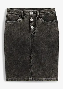 Jeansrock mit Schmuckknöpfen, bonprix