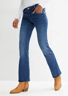 Bootcut Jeans Mid Waist, Stretch, bonprix