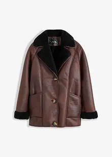 Shearling-Jacke mit Taschen, bpc bonprix collection