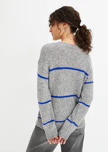 Pullover mit Kontraststreifen, bonprix