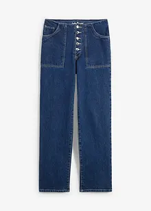 Straight Jeans Mid Waist, Stretch, bonprix