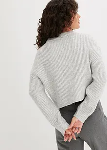 Gerippter Pullover, bonprix