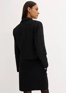 Bouclé-Blazer mit Glanzfäden, bonprix