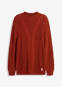 Pullover mit Zopfmuster, bonprix