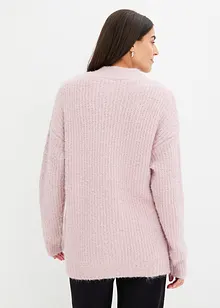 Flauschige Strickjacke, bonprix