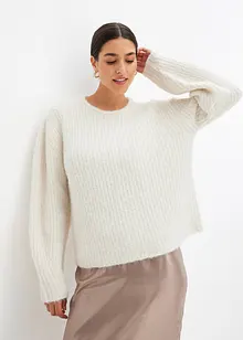 Pullover aus flauschigem Strick, bonprix