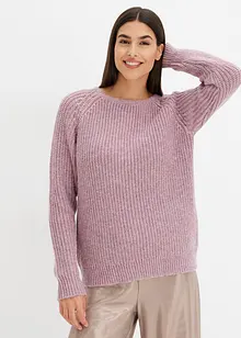 Grobstrick-Pullover mit Glitzergarn, bonprix