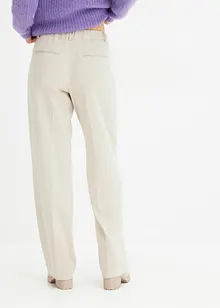 Tapered Bundfaltenhose, bonprix