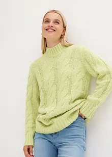 Pullover mit Zopfmuster, bonprix