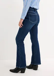 Bootcut Jeans Mid Waist, Thermo Super Kuschel, bonprix