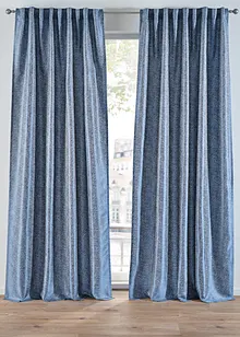 Jacquard Vorhang meliert (1er Pack), bonprix