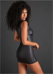 Kleid aus Wetlook mit Reißverschluss, VENUS