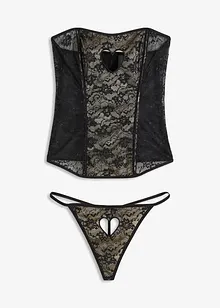 Corsage und String(2-tlg.Set), VENUS