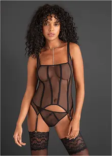Corsage mit Strapshalter und String (2-tlg.Set), VENUS
