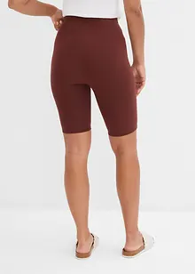 High-Waist-Radler aus Rippjersey, bonprix