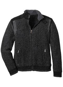 Grobstrickjacke