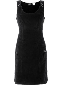 Cord-Stretch-Kleid mit Latzträgern, bpc bonprix collection