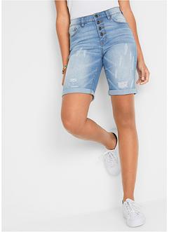 hell Hose Damen Hosenbein Stickerei Short Damenhose kurz Gr. M