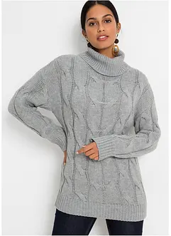 Pullover mit Zopfmuster, bonprix