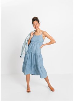 Oversize- Kleid in Jeansoptik mit TENCEL™ Lyocell, RAINBOW