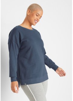 Sweatshirt mit Bio-Baumwolle, langarm, bpc bonprix collection