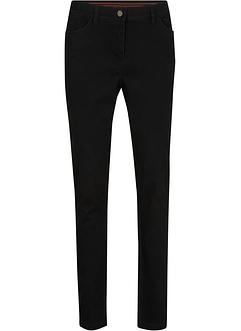 Mega-Stretch-Jeans mit gestreiftem Komfortbund, Slim Fit, bpc bonprix collection