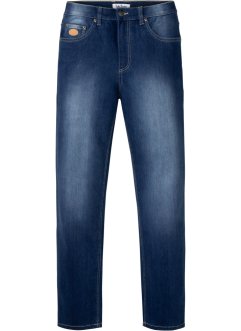 Classic Fit Ultra-Soft-Stretch Jeans, Tapered, John Baner JEANSWEAR