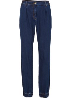 Jeans-Jogger mit Kellerfalten und teilelastischem Bequembund, bpc bonprix collection