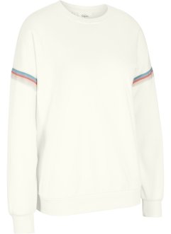 Oversize-Sweatshirt mit recyceltem Polyester, langarm, bpc bonprix collection