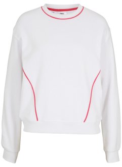 Sweatshirt mit Kontrastdetails, verkürzt, bpc bonprix collection