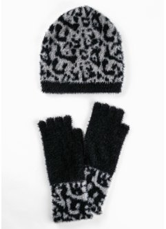 Mütze und Handschuhe (3-tlg-Set), bpc bonprix collection