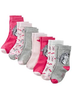 Kinder Socken (7er Pack) mit Bio-Baumwolle, bpc bonprix collection