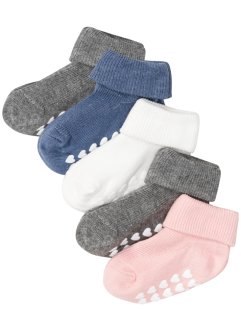 Baby Socken (5er Pack) mit Bio-Baumwolle, bpc bonprix collection