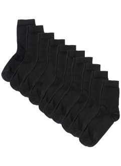 Socken Basic (10er Pack) mit Bio-Baumwolle, bpc bonprix collection