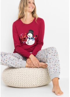 Pyjama mit Foliendruck, bpc bonprix collection