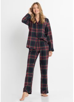 Gewebter Flanell  Pyjama, bpc bonprix collection