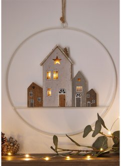 LED-Hängedeko Häuser, bpc living bonprix collection