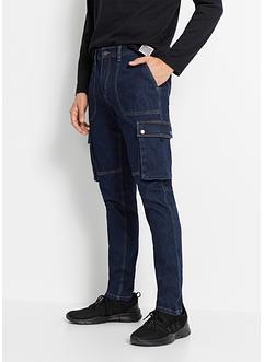 Regular Fit Cargo-Jeans mit Positive Denim #1 Fabric, Tapered, RAINBOW