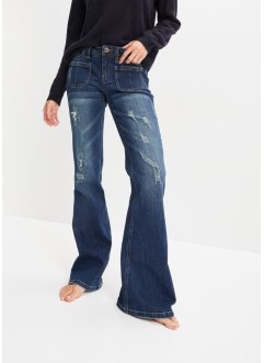 Flared Jeans Low Waist, stretch, bonprix
