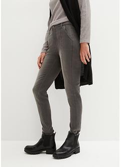 High-Waist-Stretch Thermojeans mit Fleece-Futter und streckenden Nähten, bpc bonprix collection