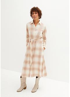 Hemdblusenkleid aus Flanell, bpc selection