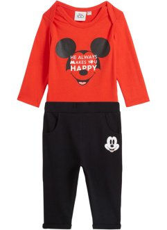 Baby Disney Mickey Mouse Body + Sweathose (2-tlg.Set), Disney