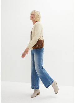 Stretch-Jeans aus Bio-Baumwolle, Wide, John Baner JEANSWEAR