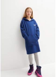 Mädchen Kapuzen-Sweatkleid aus Bio Baumwolle, bpc bonprix collection